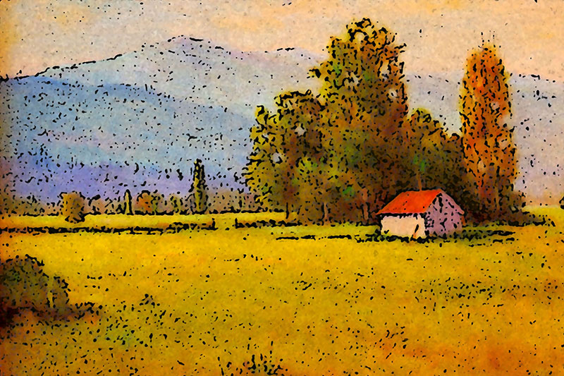 Impressionistic Landscape 9